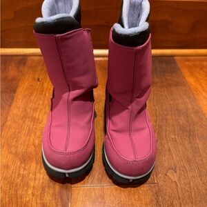 Girls Pink Winter Boots
